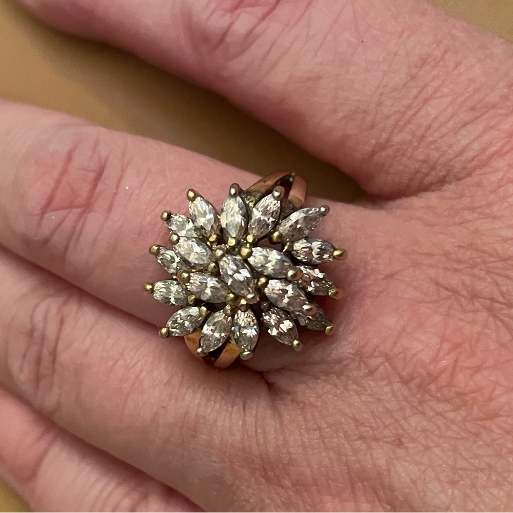 Pale Pink Vintage Ring size 8.